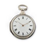 Josuah-Gibbons-Spindeltaschenuhr mit Übergehäuse London, um 1836/37