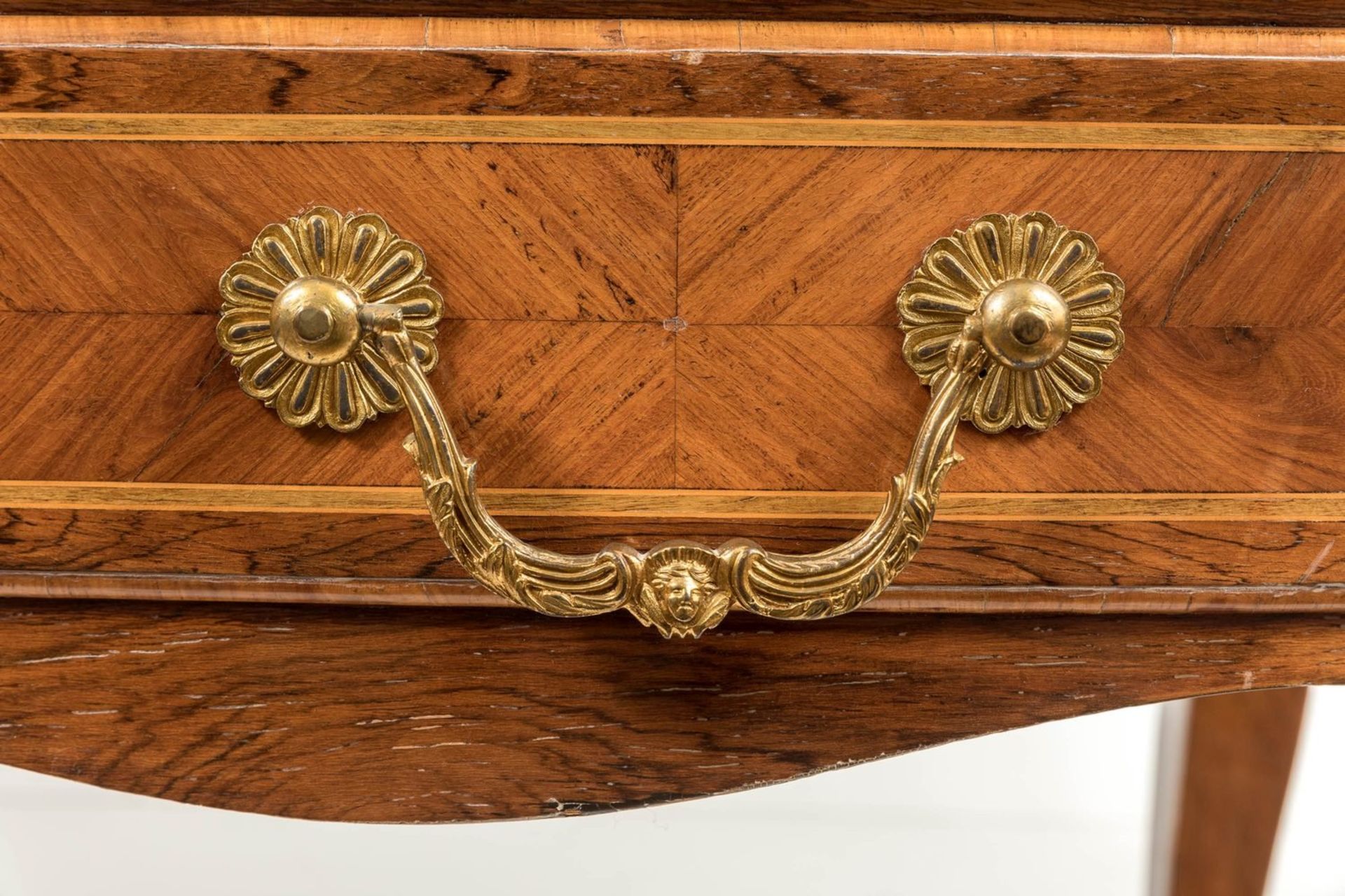 Bureau Plat im Louis-XV-Stil Frankreich, 19. Jh. - Bild 3 aus 4