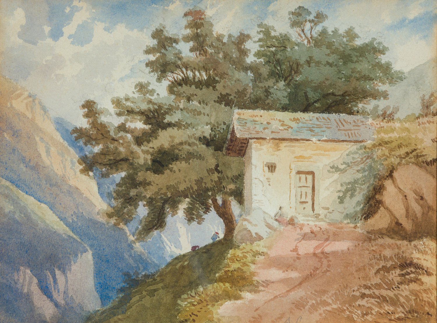 Calame, Alexandre (Vevey, Mentone 1810-1864) , zugeschrieben