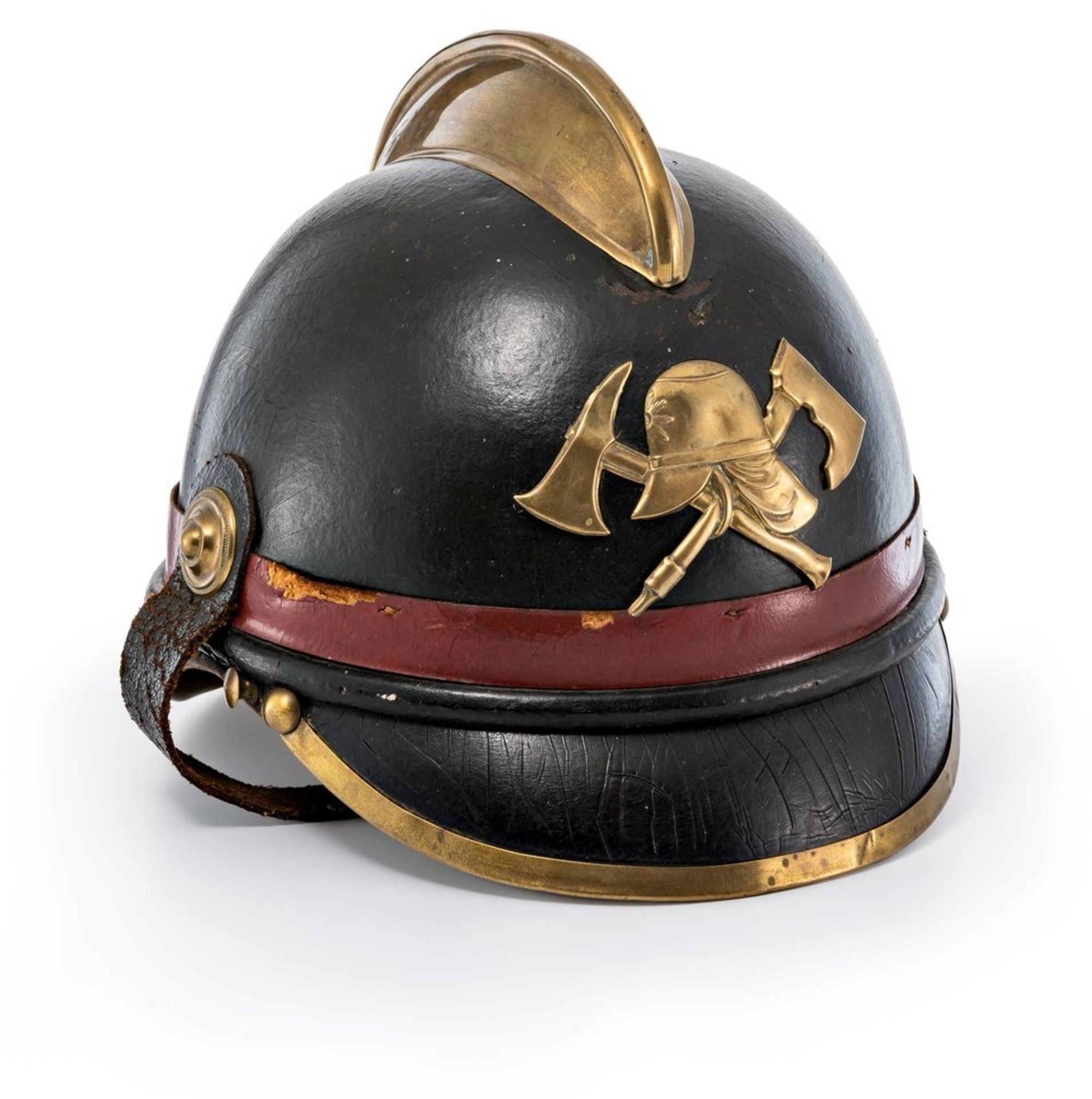 Feuerwehrhelm Modell 1871 Deutsch, um 1871-1918 