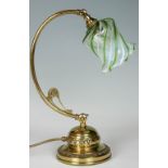 Jugendstil-Tischlampe Frankreich, A. 20. Jh.