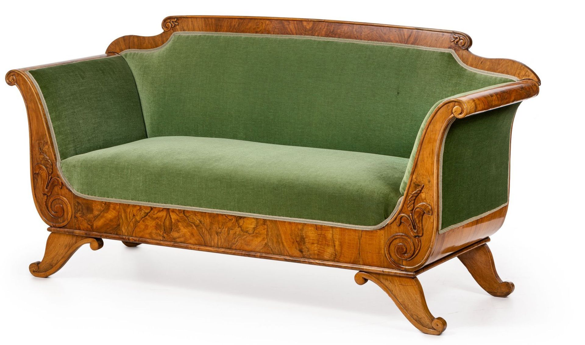 Biedermeier-Sofa Süddeutsch, um 1825-30