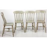 Vier Windsor-Stühle