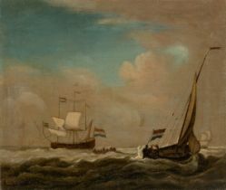 Niederländischer Marinemaler (19. Jh.) , nach älterem Vorbild