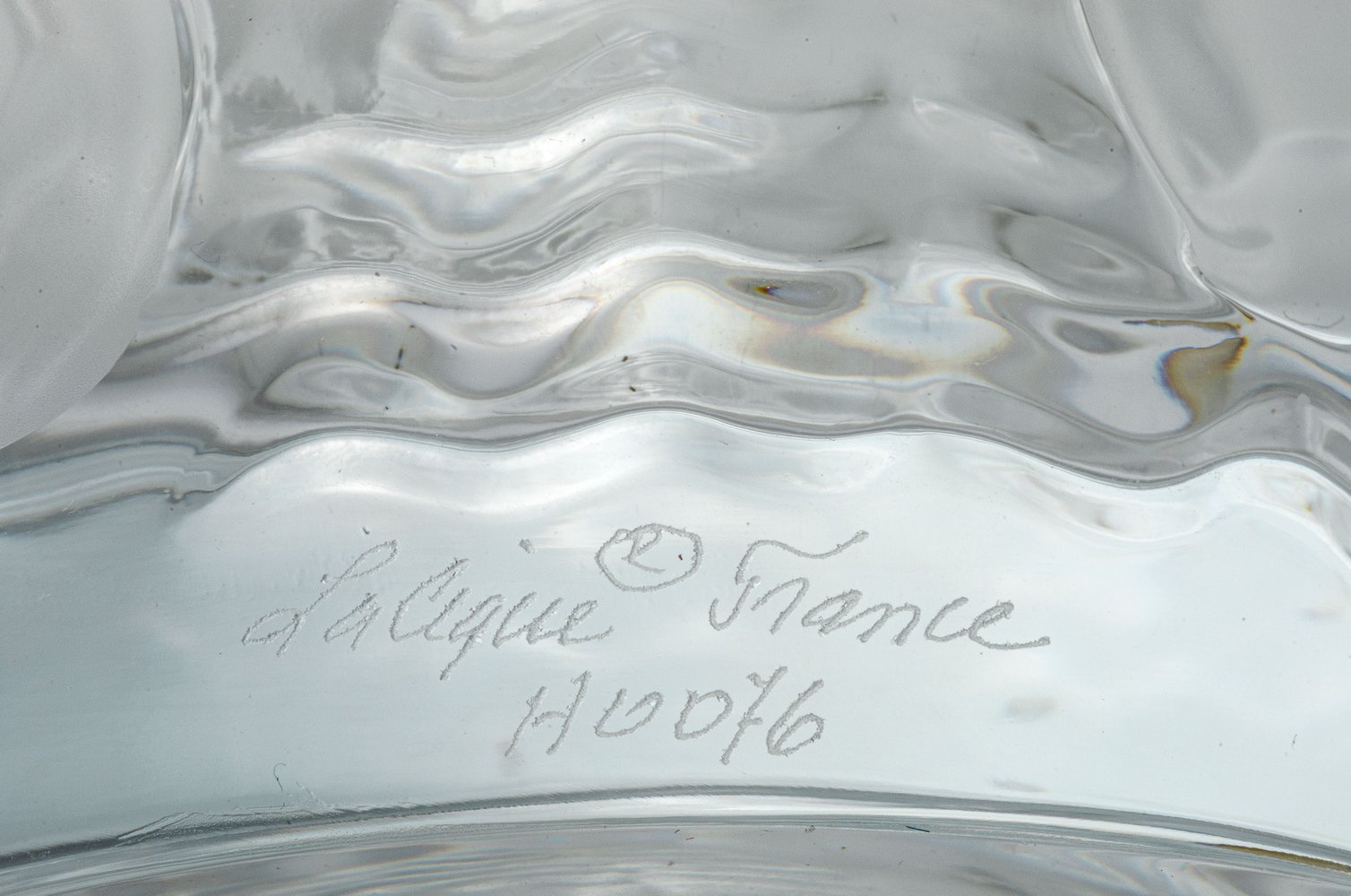Vase "Ondines" Lalique, France - Image 5 of 5