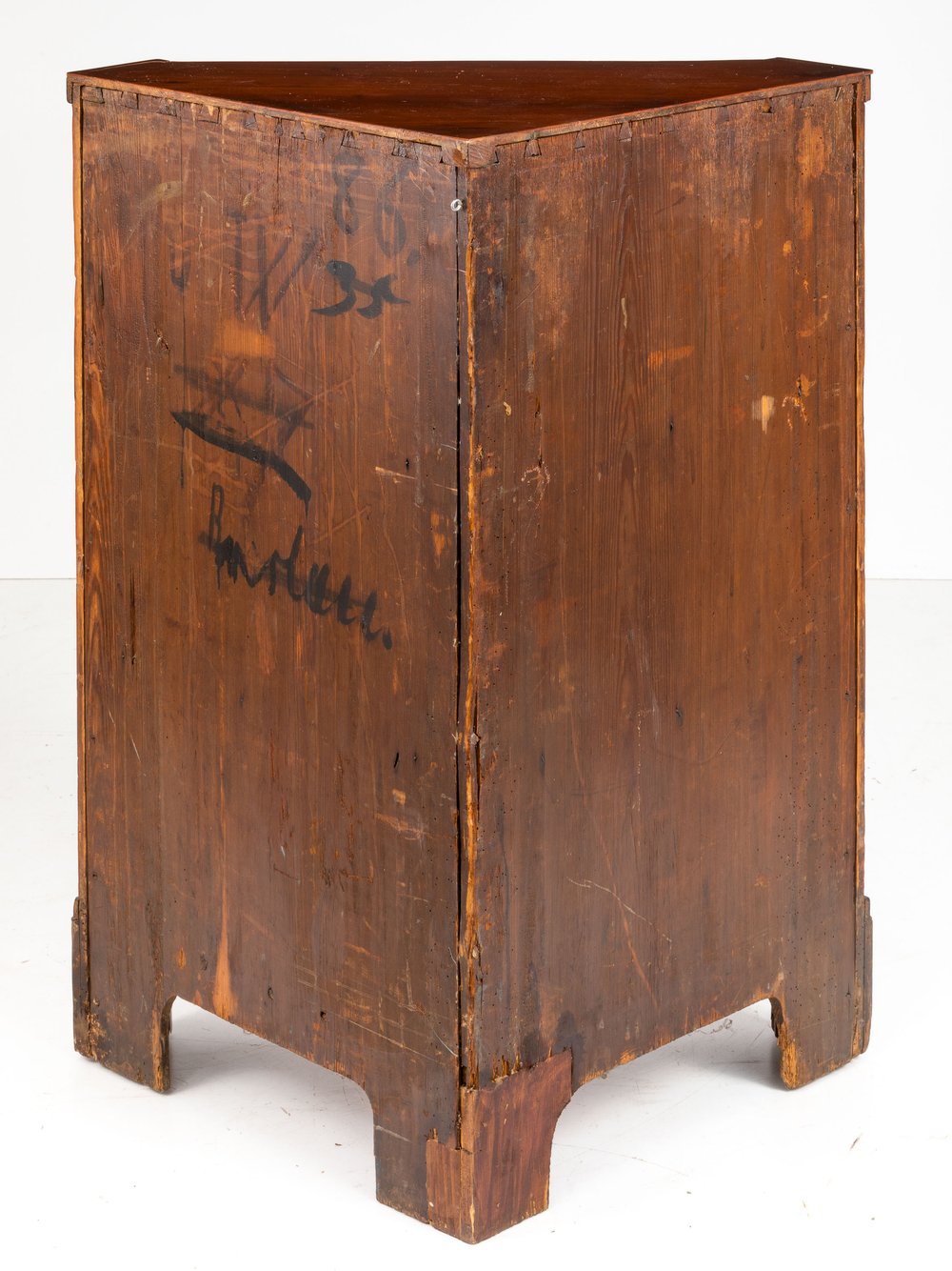 Biedermeier-Eckhalbschrank Um 1820 - Image 2 of 2