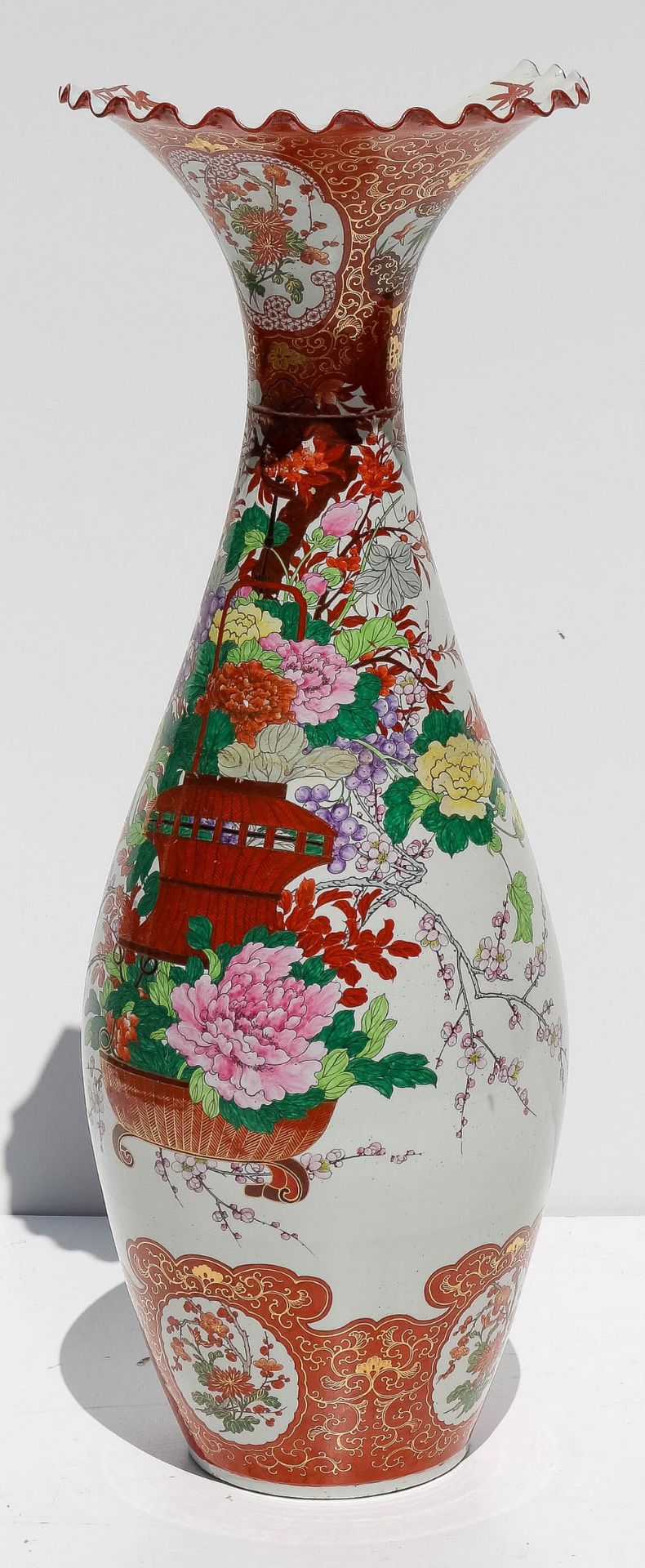 Grosse Bodenvase Japan - Image 2 of 6