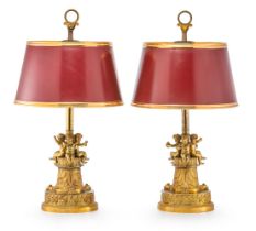 Ein Paar Tischlampen aus Tafelaufsätzen Pierre-Philippe Thomire