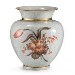 Vase mit Craqueléglasur Royal Copenhagen, um 1940