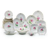 Speiseservice "Rote Rose" Meissen