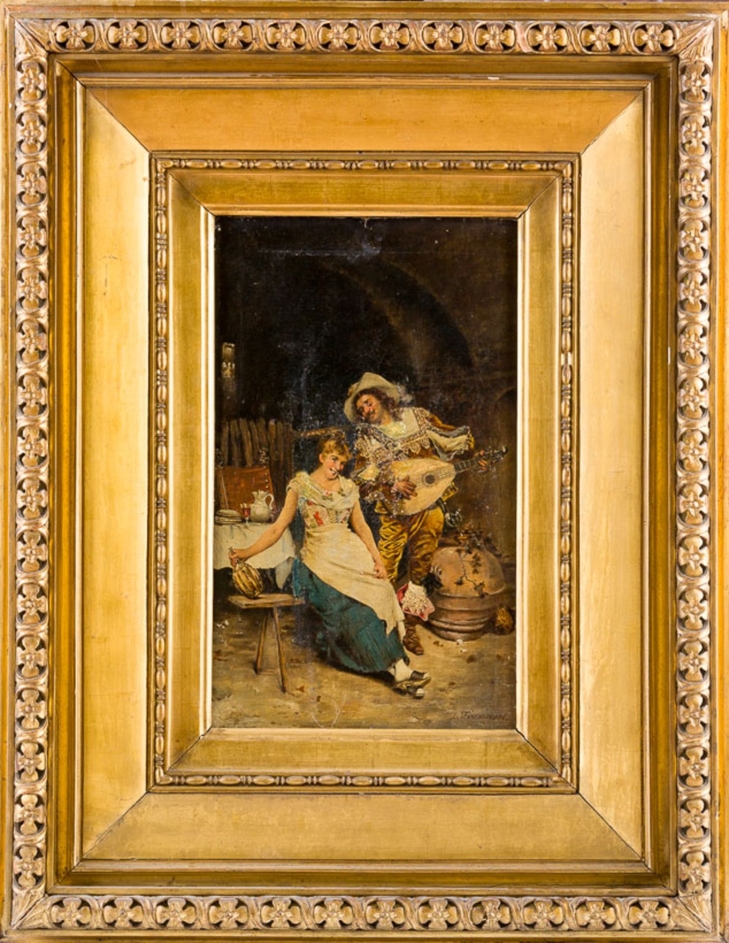 Francesci, B. (Italienischer Genremaler, um 1880)