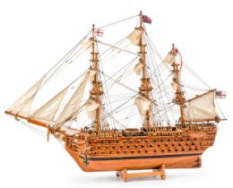 Segelschiffsmodell der "HMS Victory" 20. Jh.