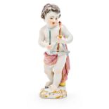 Amorette mit Triangel Meissen