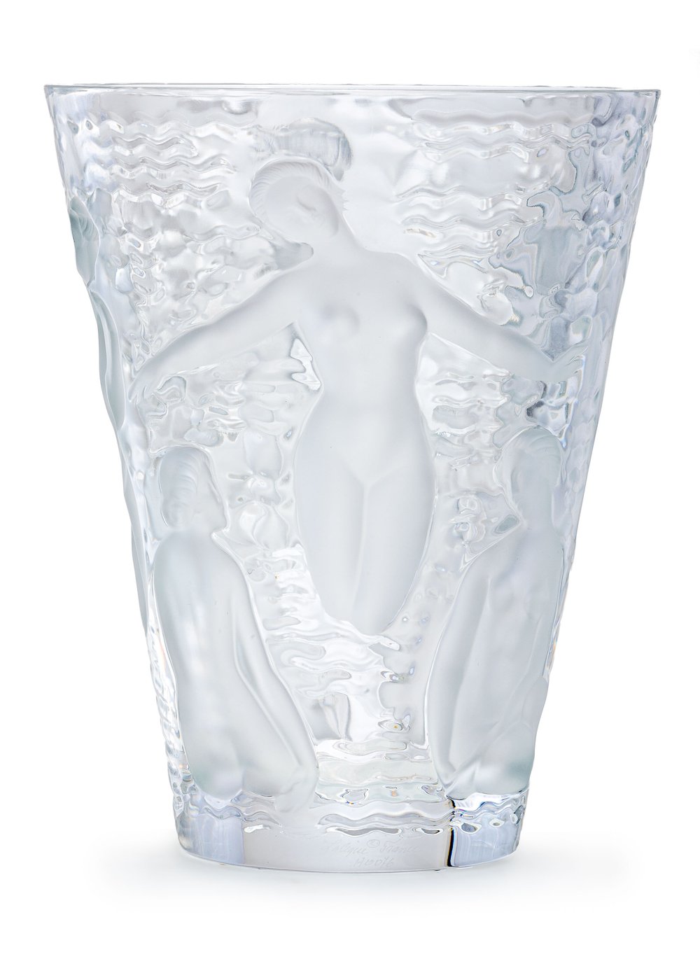 Vase "Ondines" Lalique, France - Image 2 of 5
