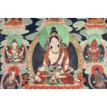 Thangka einer Tara Tibet