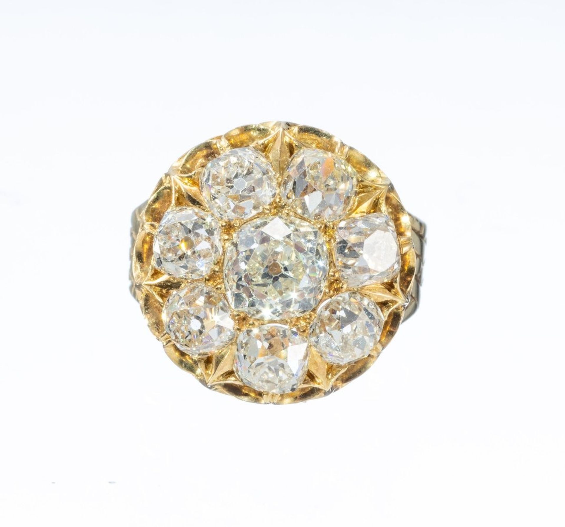 Diamant-Rosettenring - Image 2 of 2