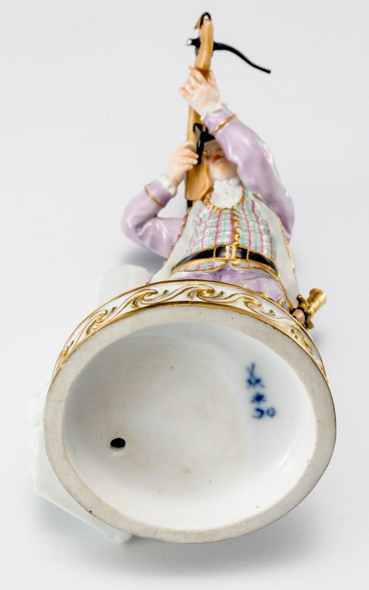 Knabe mit Armbrust und Hirschfänger Meissen, um 1775/1800 - Bild 5 aus 5