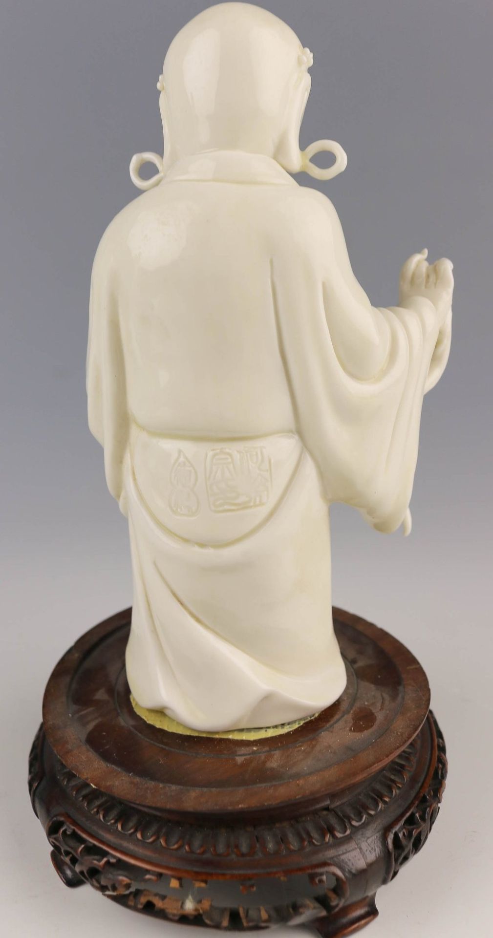 Zwei Figuren eines Mönchs China, Dehua - Image 8 of 8