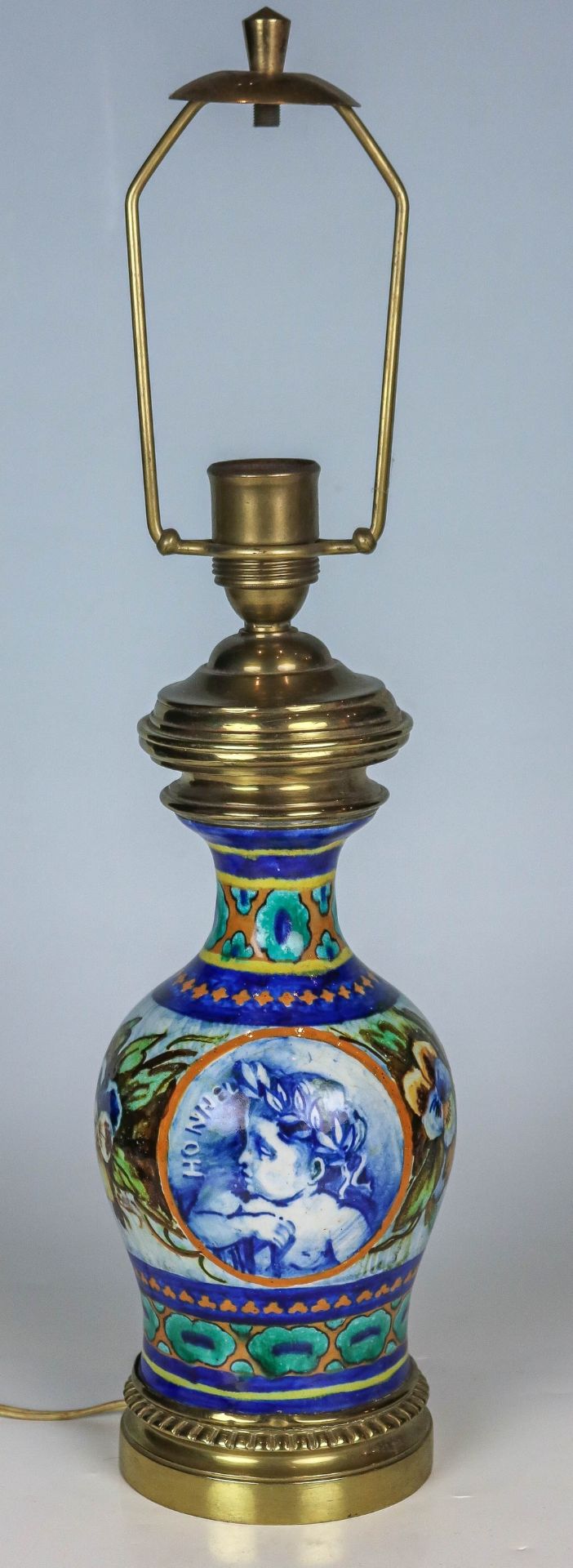 Vasenlampe Frankreich, um 1900
