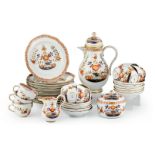 Kaffeeservice "Tischchenmuster" Meissen, um 1860/1924