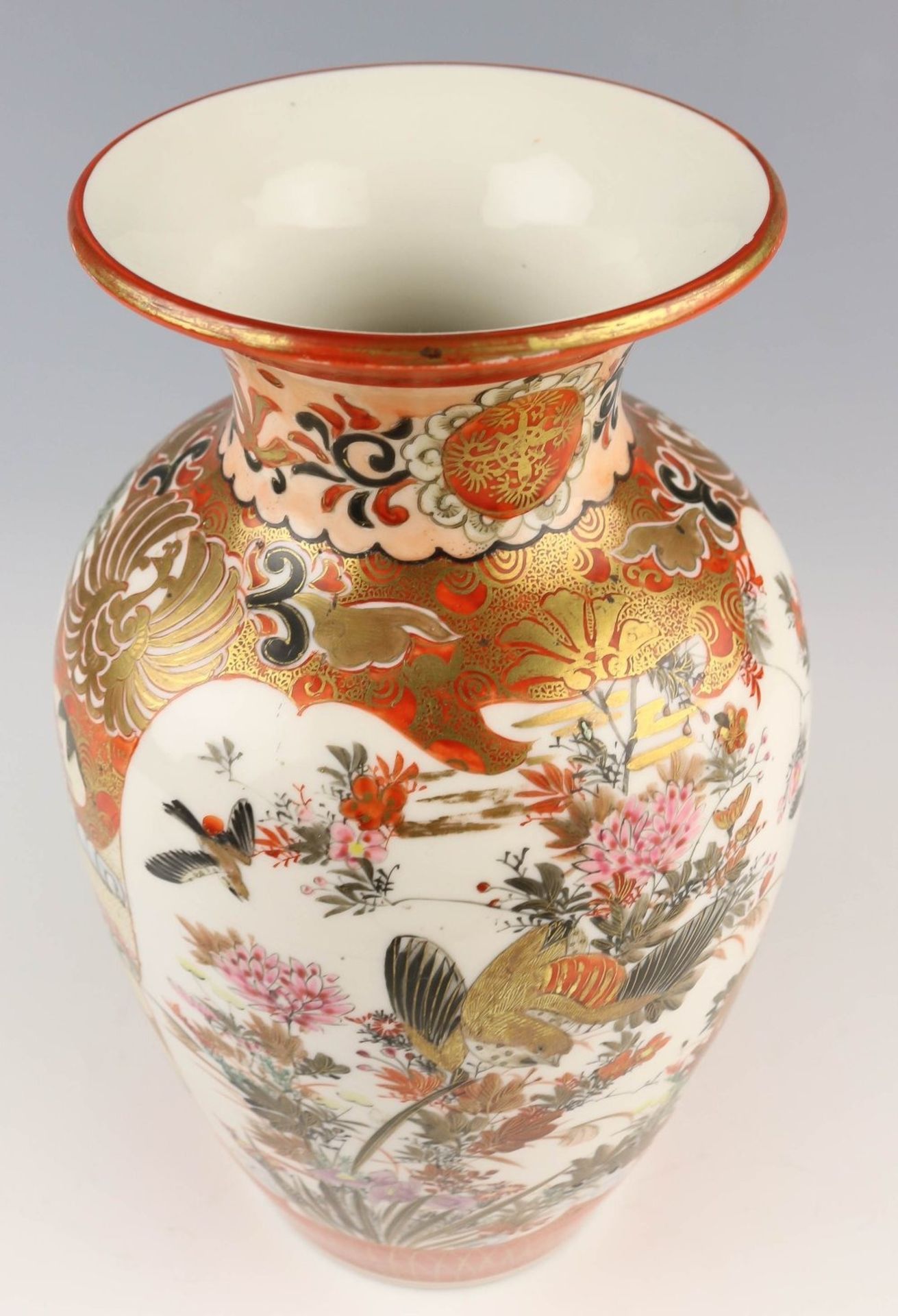 Balusterförmige Vase Japan, Kutani - Image 3 of 4