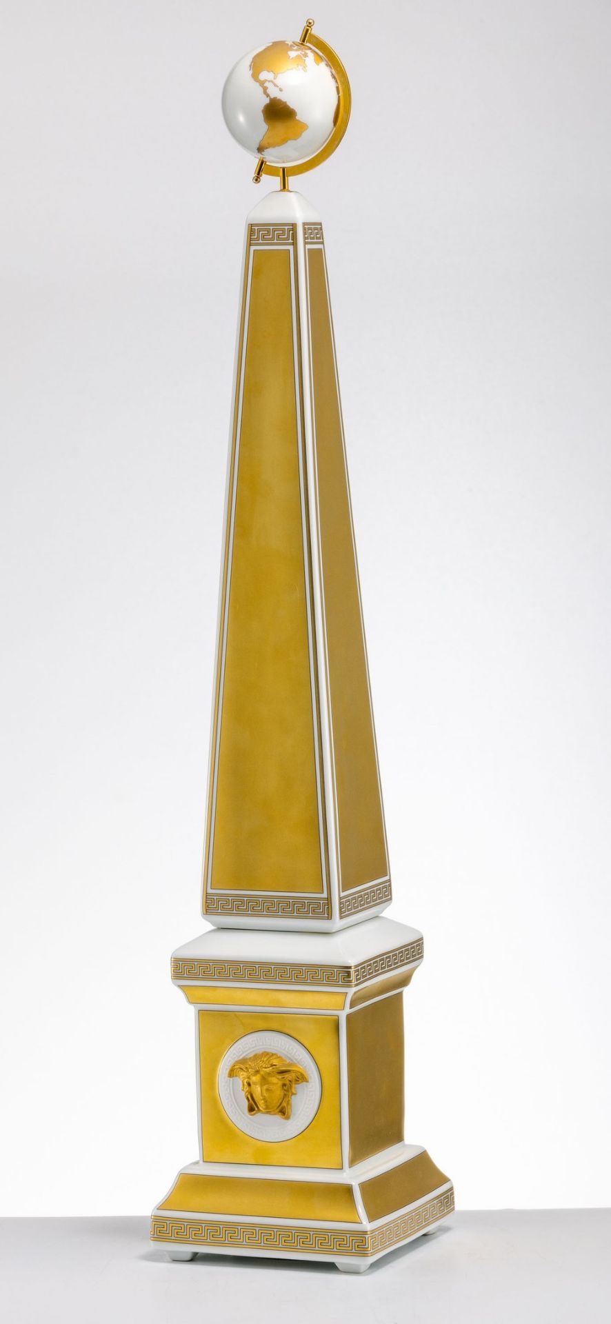 Obelisk mit Uhr "Carpe Diem" Rosenthal für Versace - Bild 2 aus 3