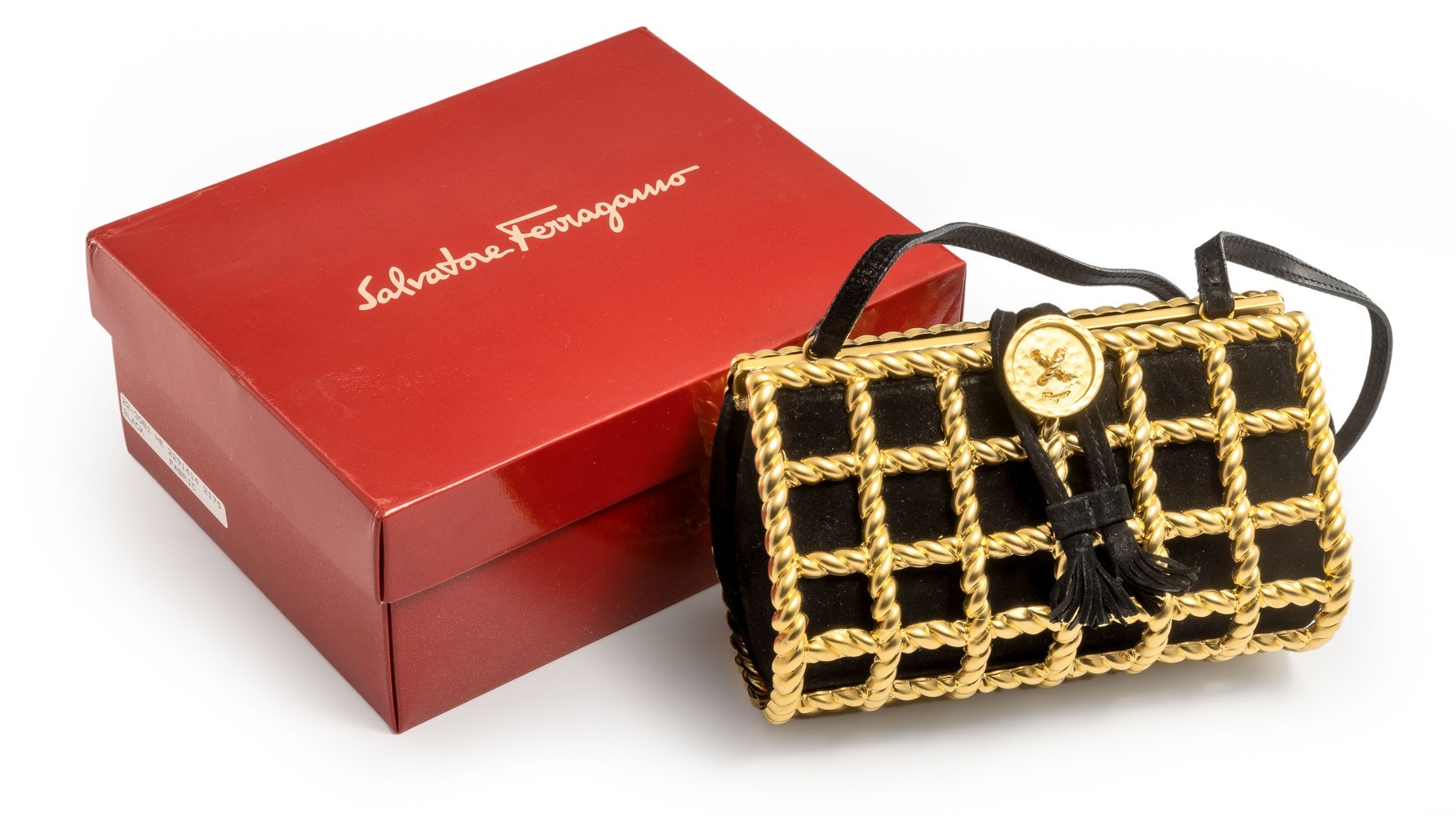 Abendtasche der Fa. Salvatore Ferragamo, Italien