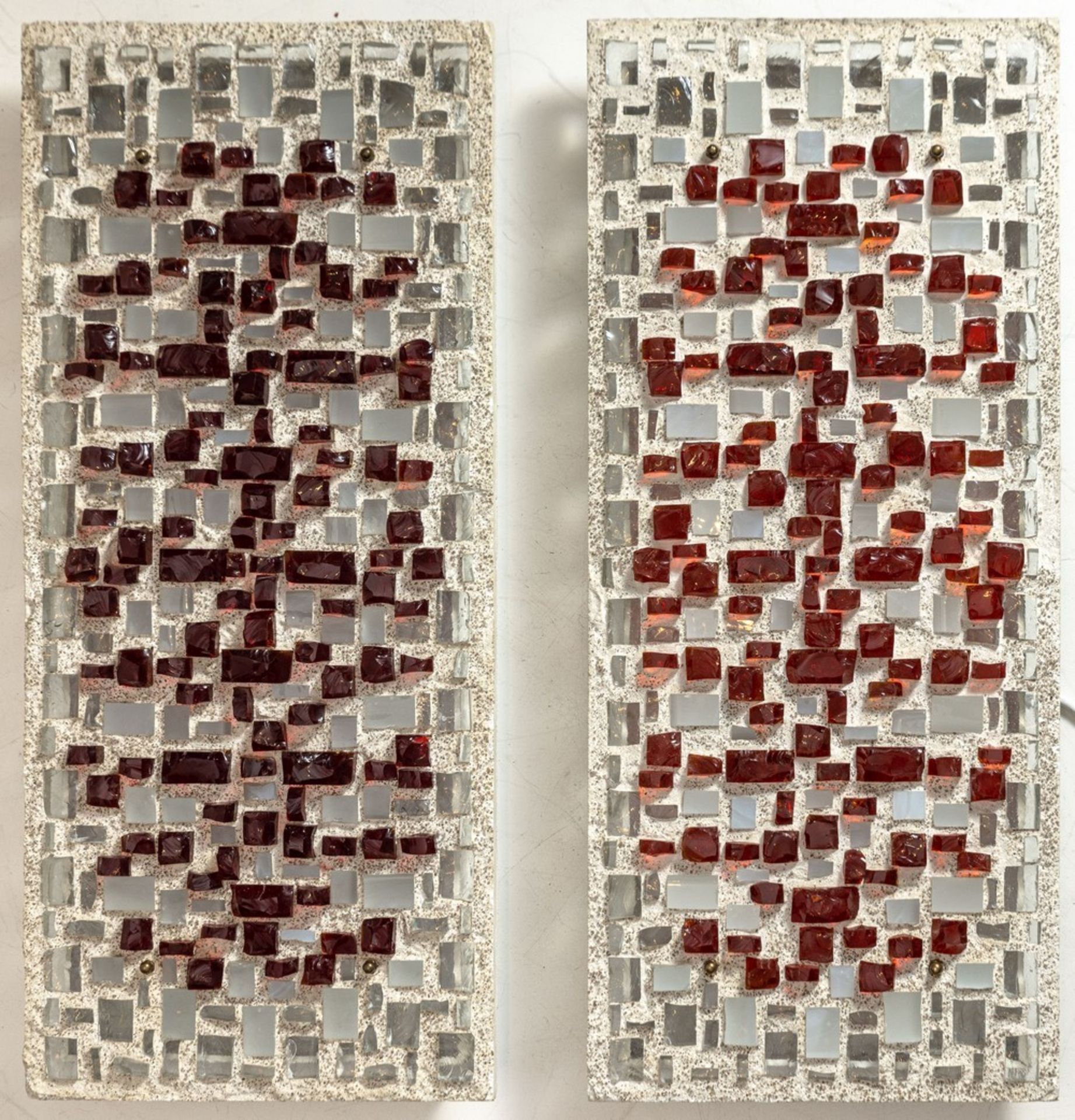Ein Paar Wandappliken 1960er Jahre - Image 2 of 2