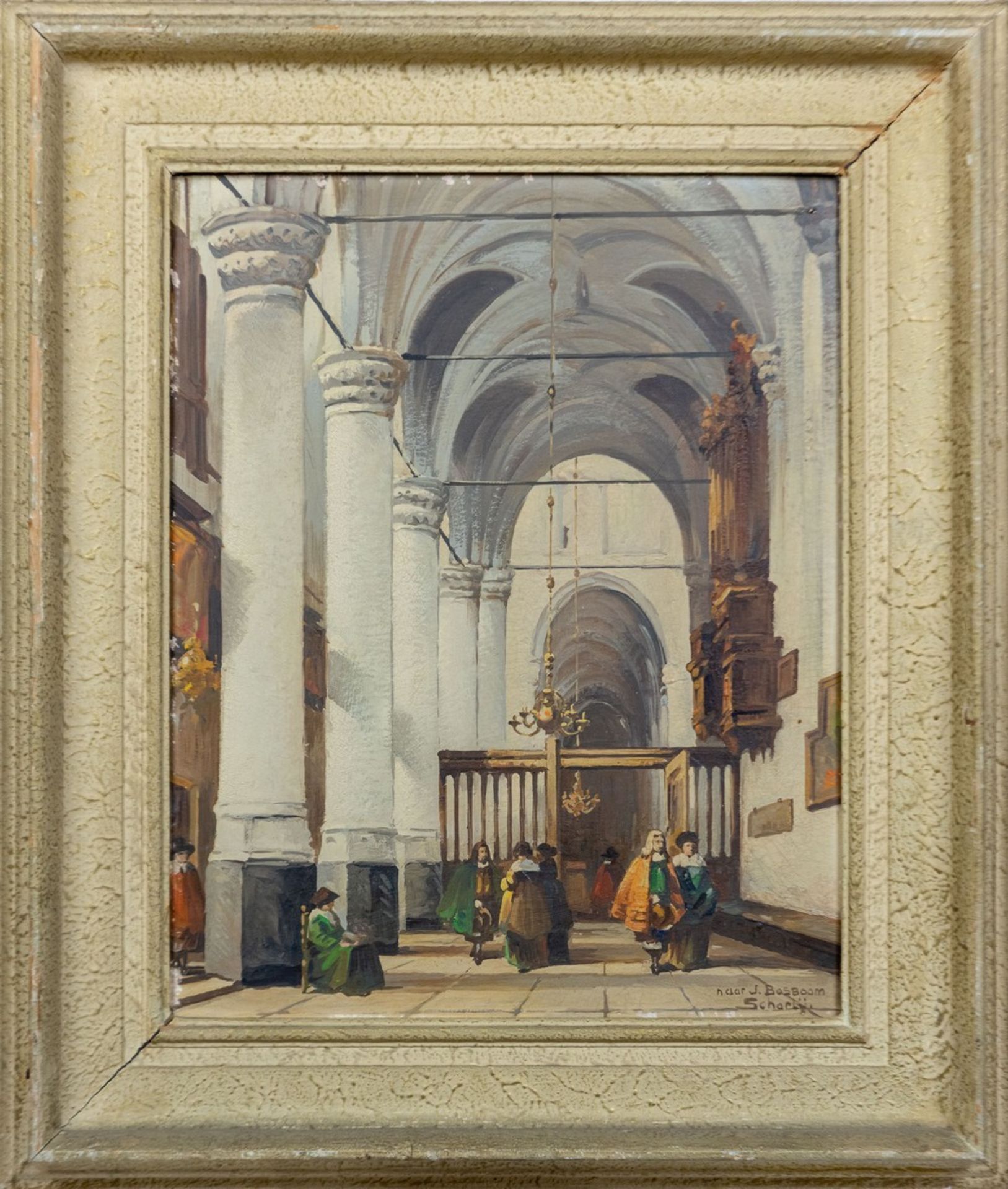 Bosboom, J. (Den Haag 1819-1871) , Kopie nach - Image 2 of 3