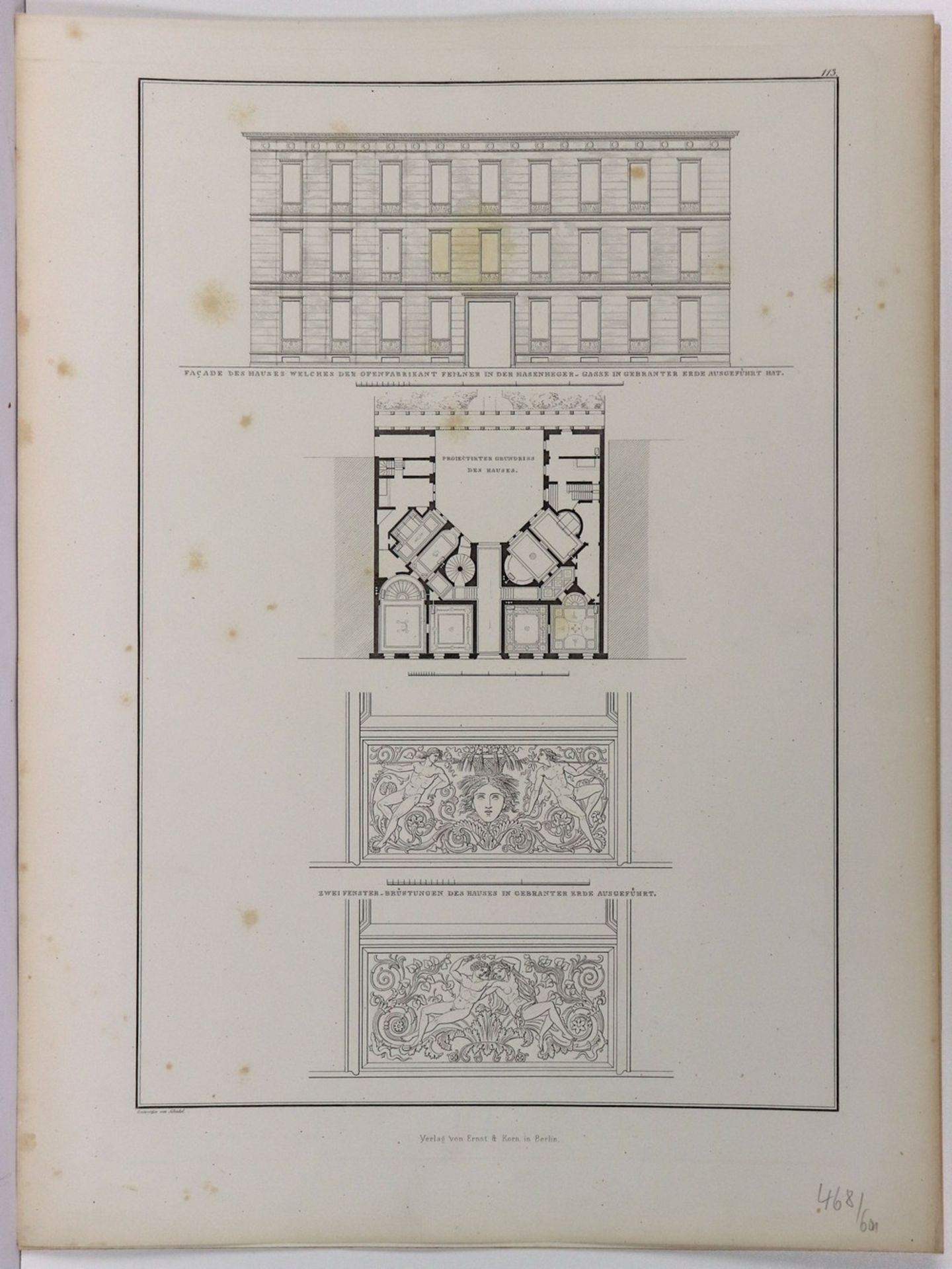 Schinkel, Karl Friedrich (Neuruppin, Berlin 1781-1841) - Image 4 of 5