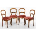 Vier Louis-Philippe-Stühle