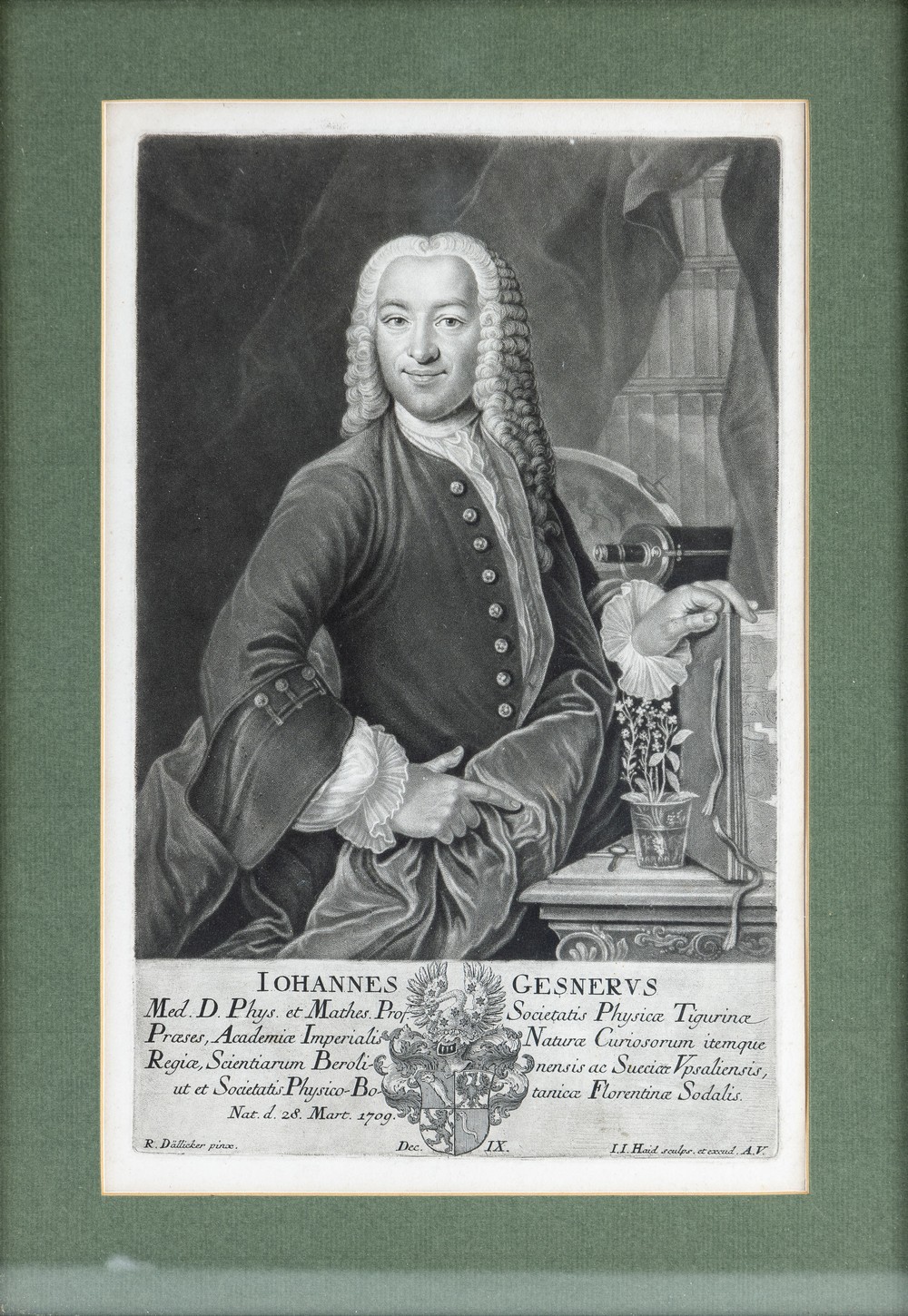 Haid, Johann Jacob (Süßen b. Göppingen, Augsburg 1704-1767