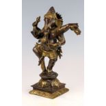 Ganesha in vierarmiger Erscheinungsform Tibet, wohl 19. Jh.