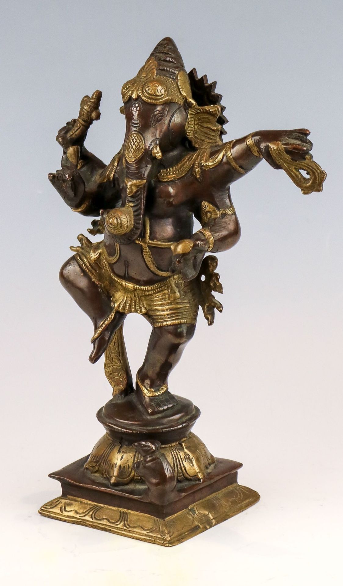 Ganesha in vierarmiger Erscheinungsform Tibet, wohl 19. Jh.