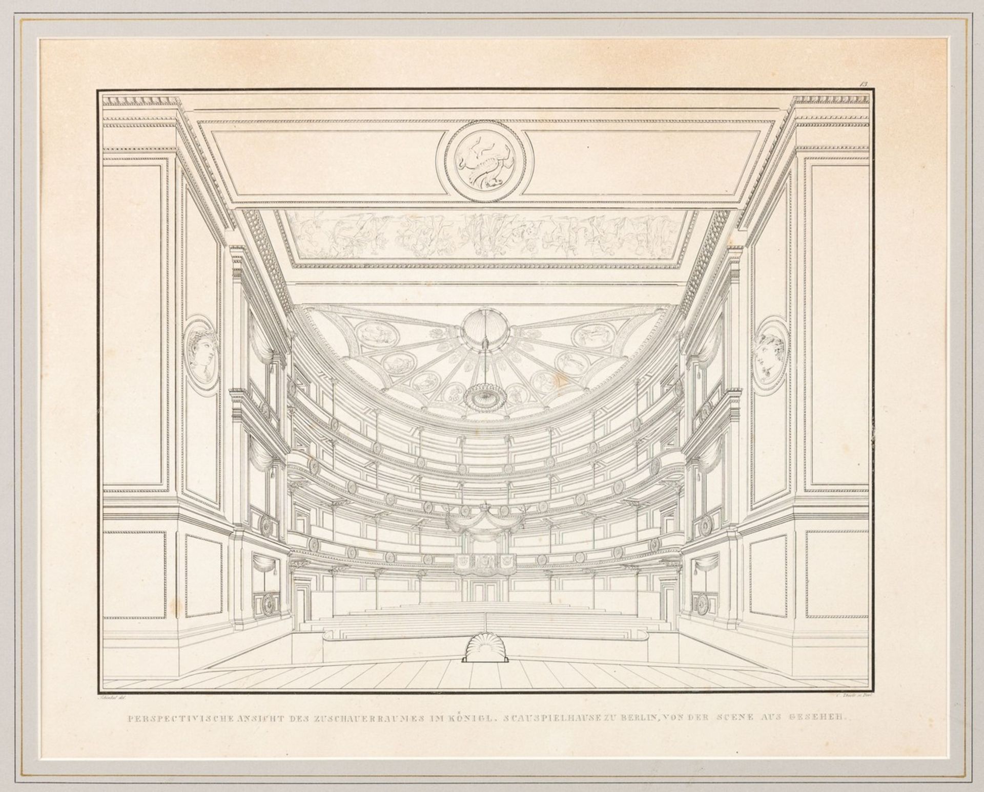 Schinkel, Karl Friedrich (Neuruppin, Berlin 1781-1841 