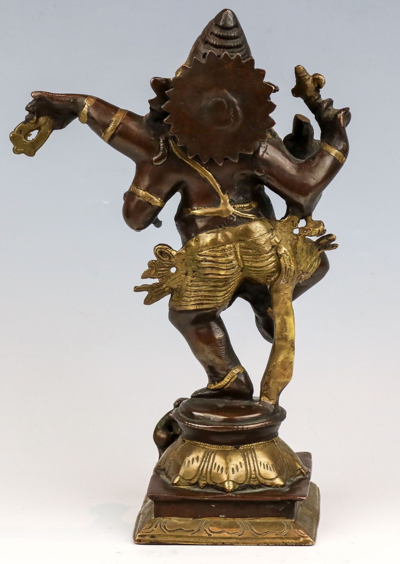 Ganesha in vierarmiger Erscheinungsform Tibet, wohl 19. Jh. - Image 2 of 3
