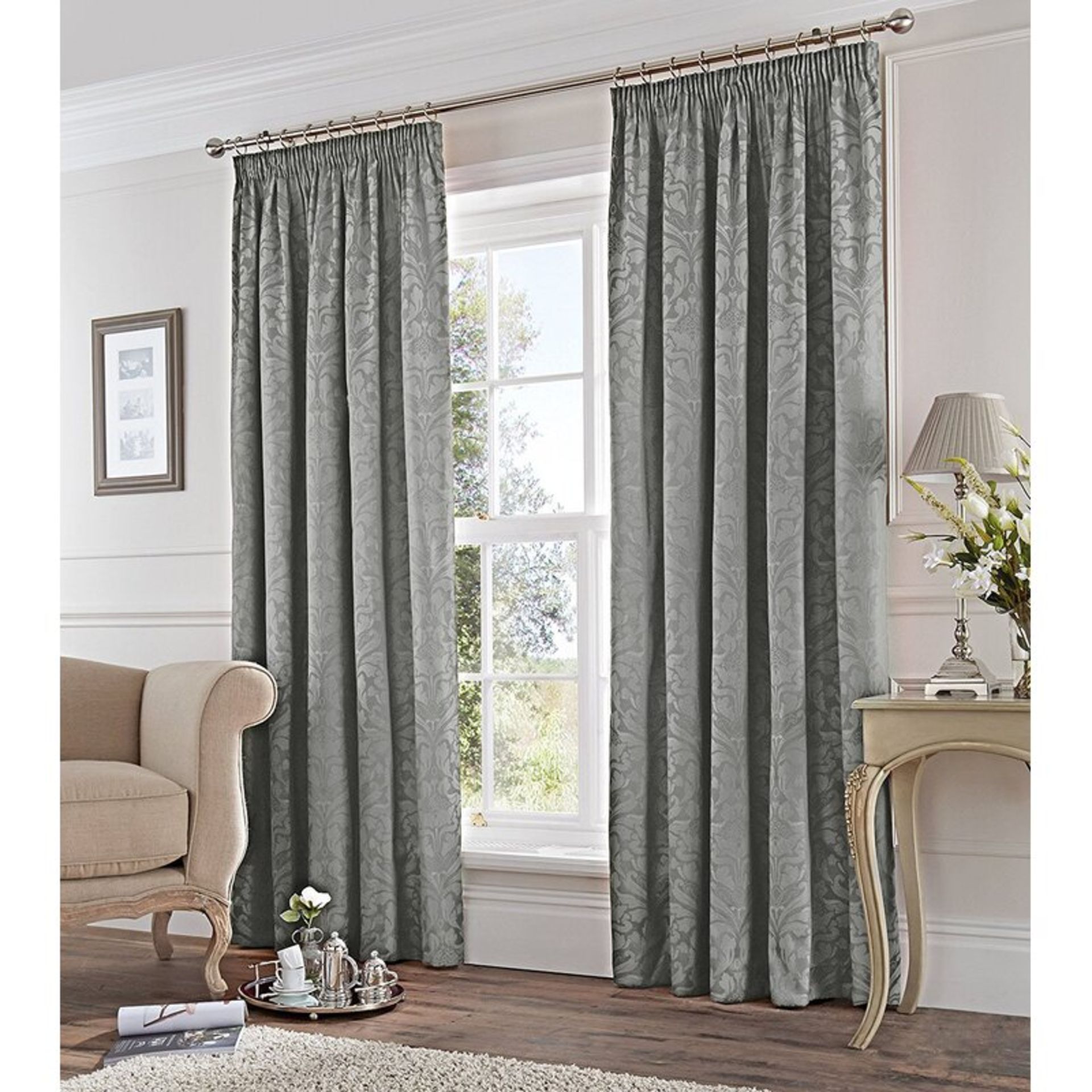 Burkes Pencil Pleat Sheer Curtains - RRP £65.00