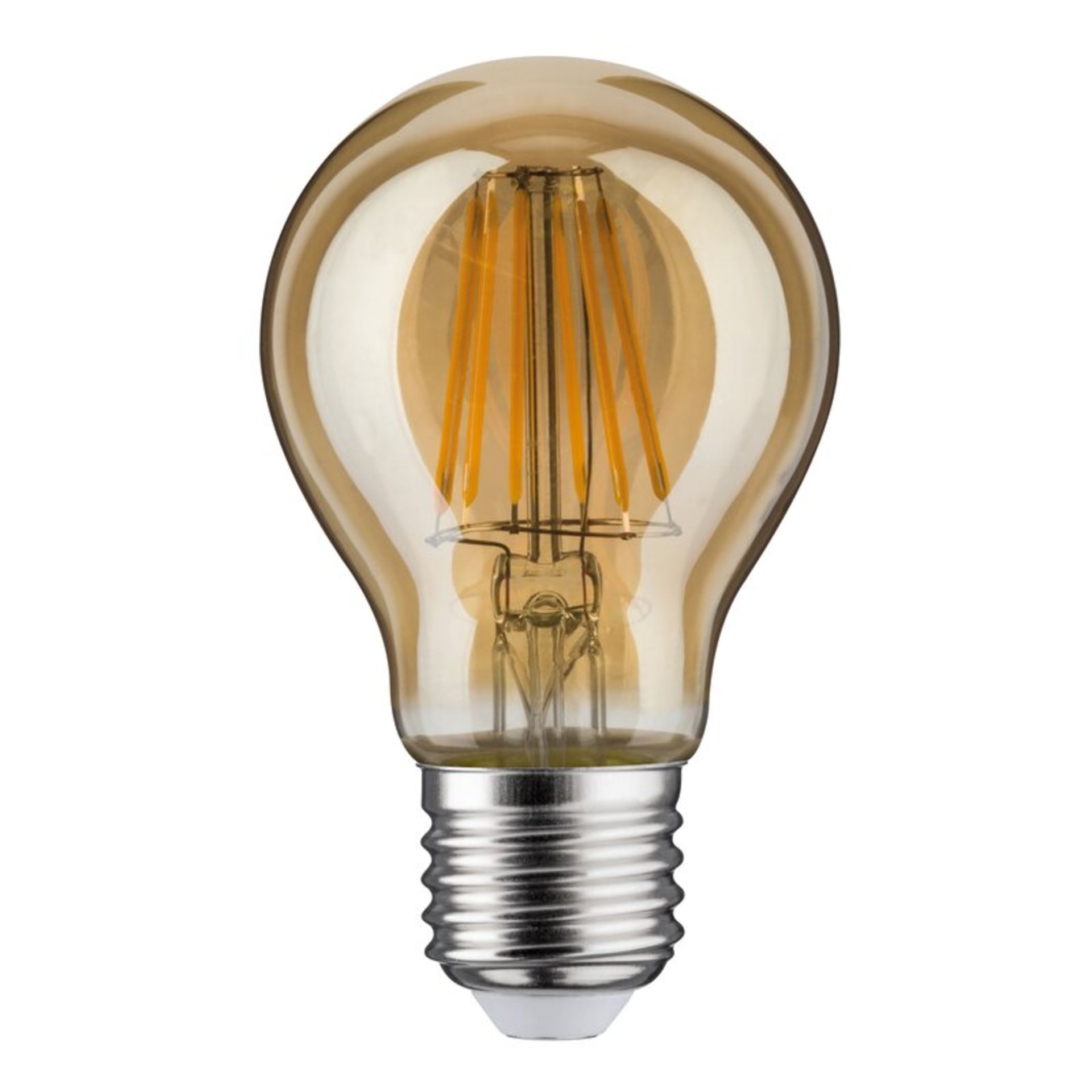 X2 6W E27 Dimmable LED Edison Light Bulb Amber - RRP £44.99 - Image 2 of 2