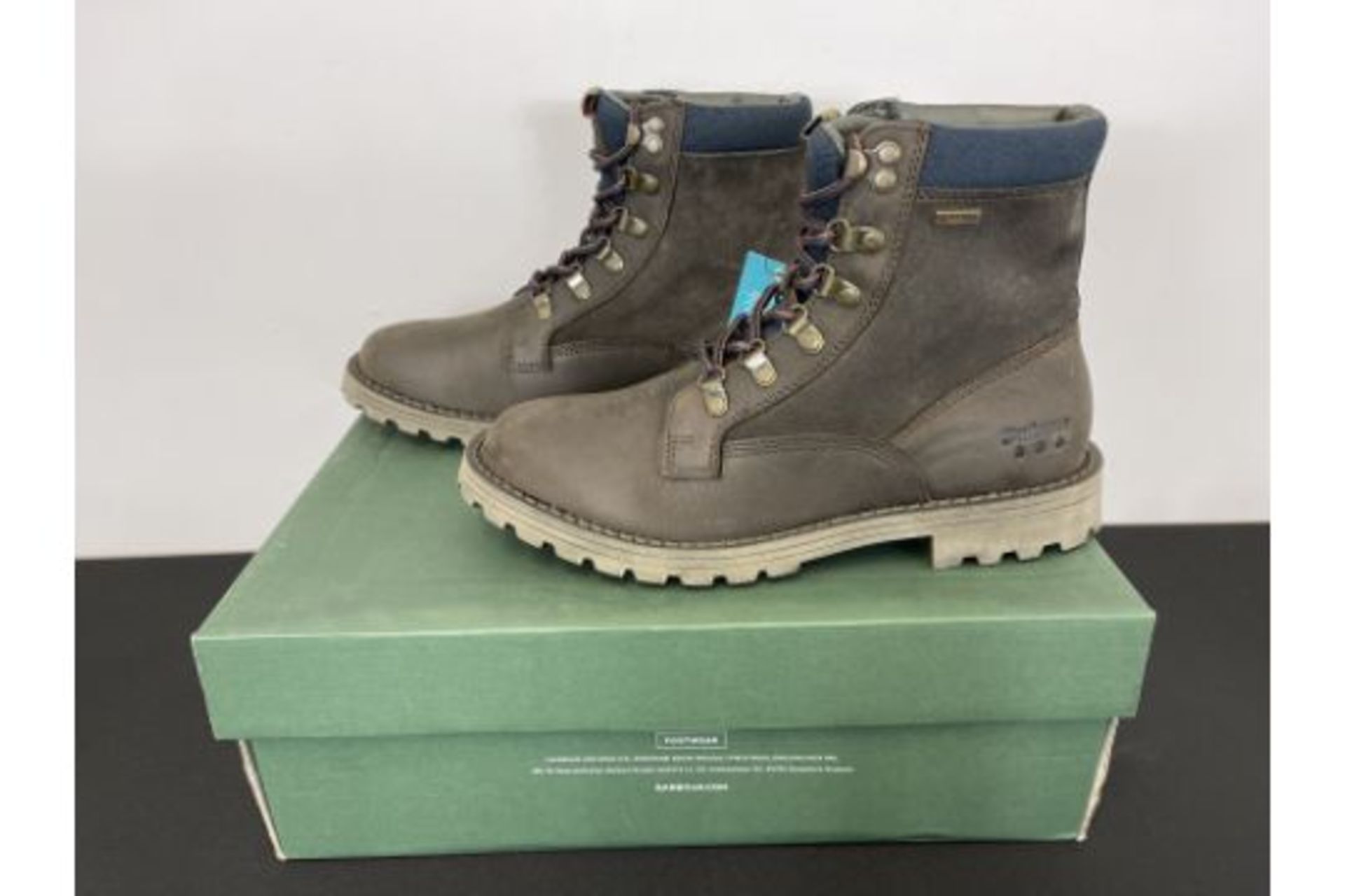 RRP £169 - New Size 8 Barbour Oak Chiltern Boots NO VAT