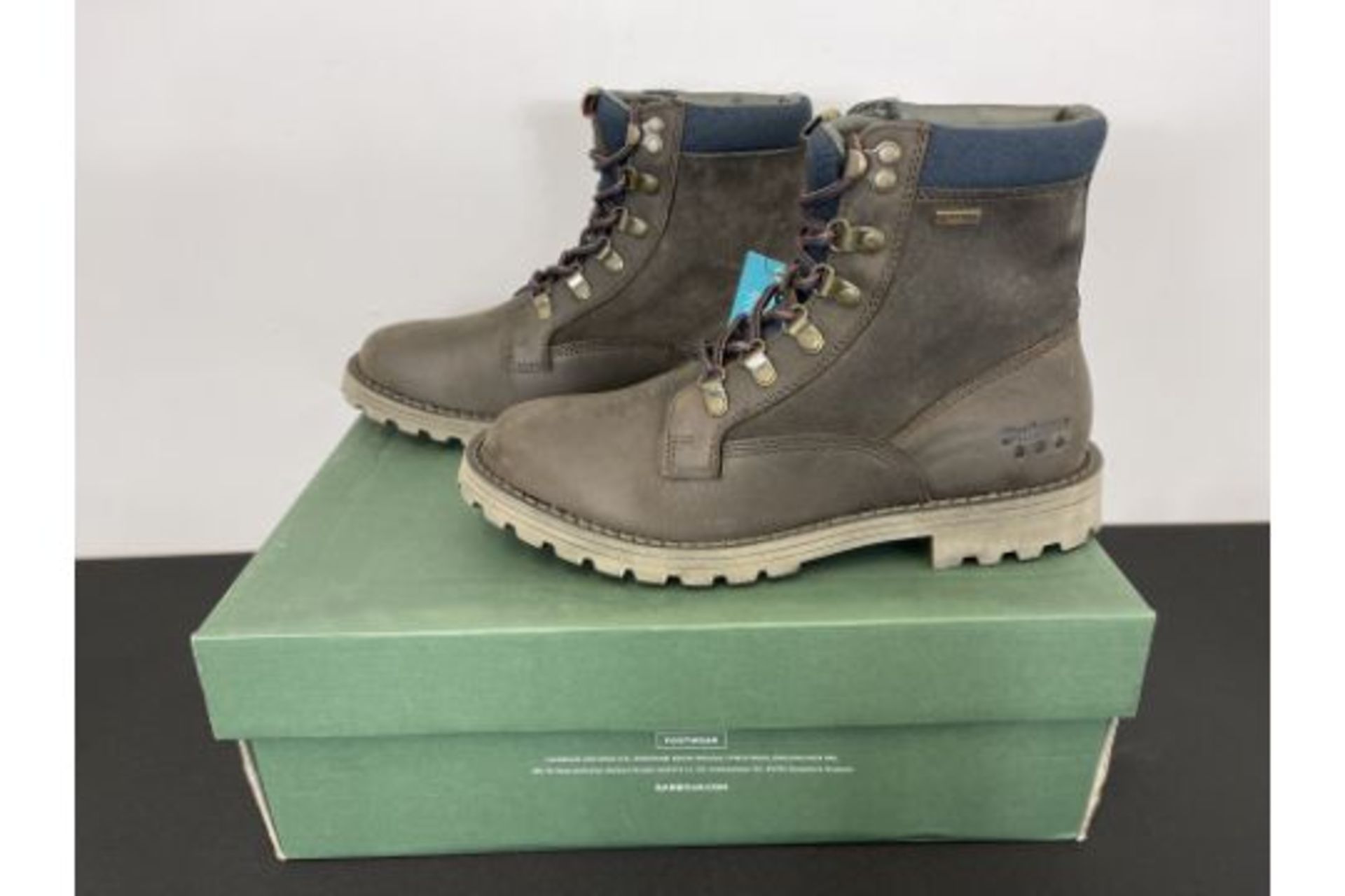 RRP £169 - New Size 7 Barbour Oak Chiltern Boots NO VAT