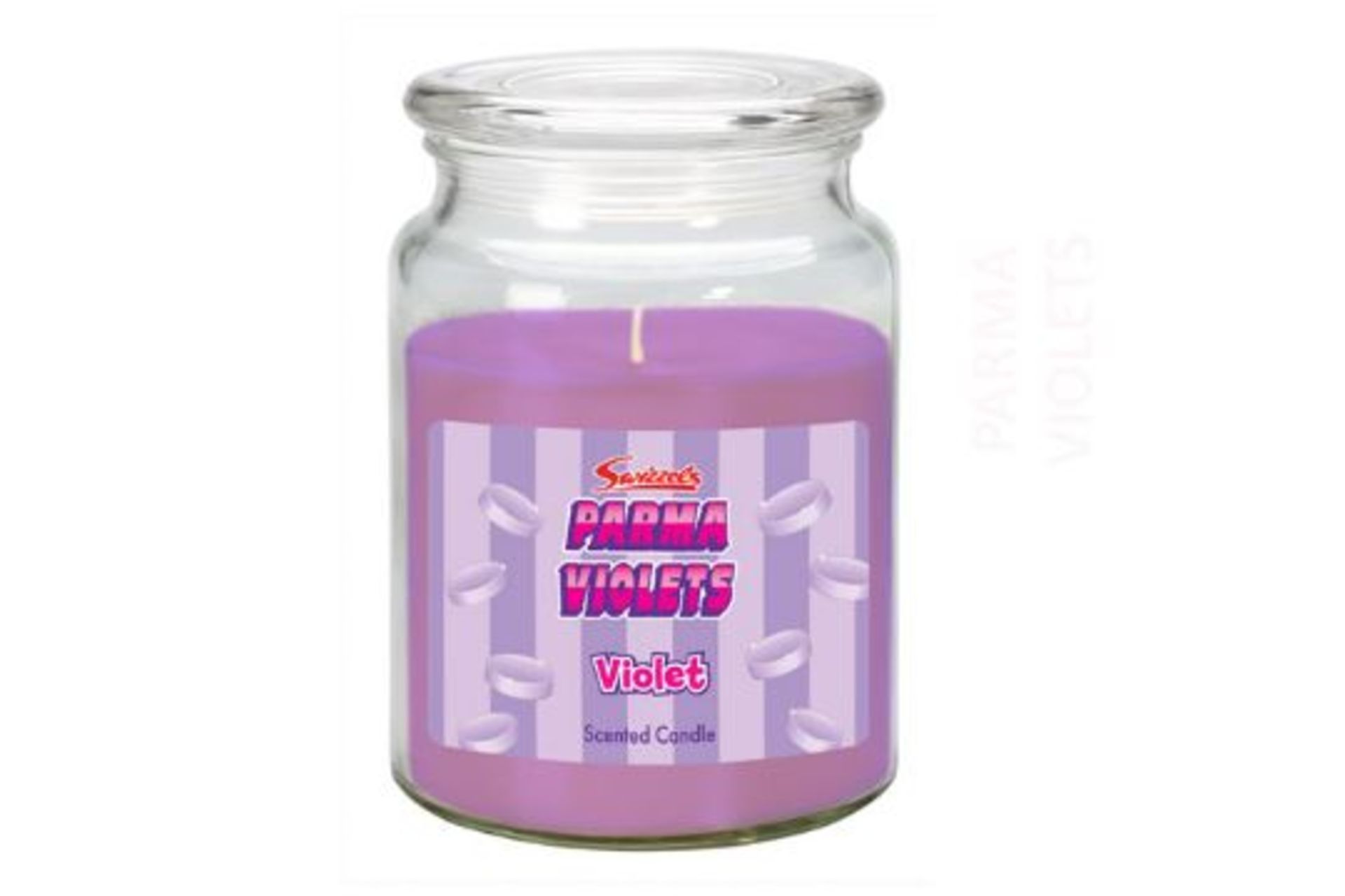 Large Swizzle 14cm Parma Violets Scented Candle