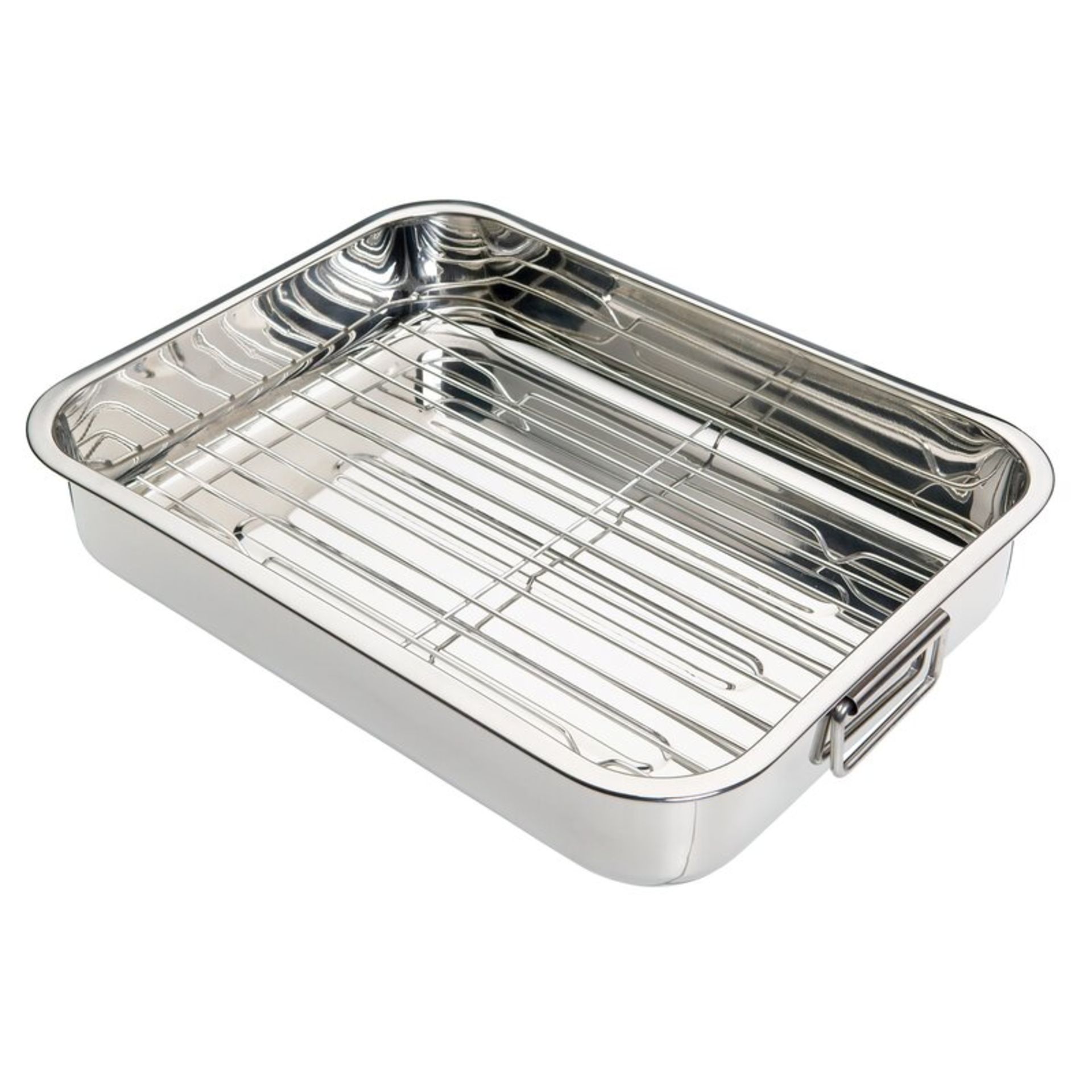 Stainless Steel Roasting Pan - RRP £19.99