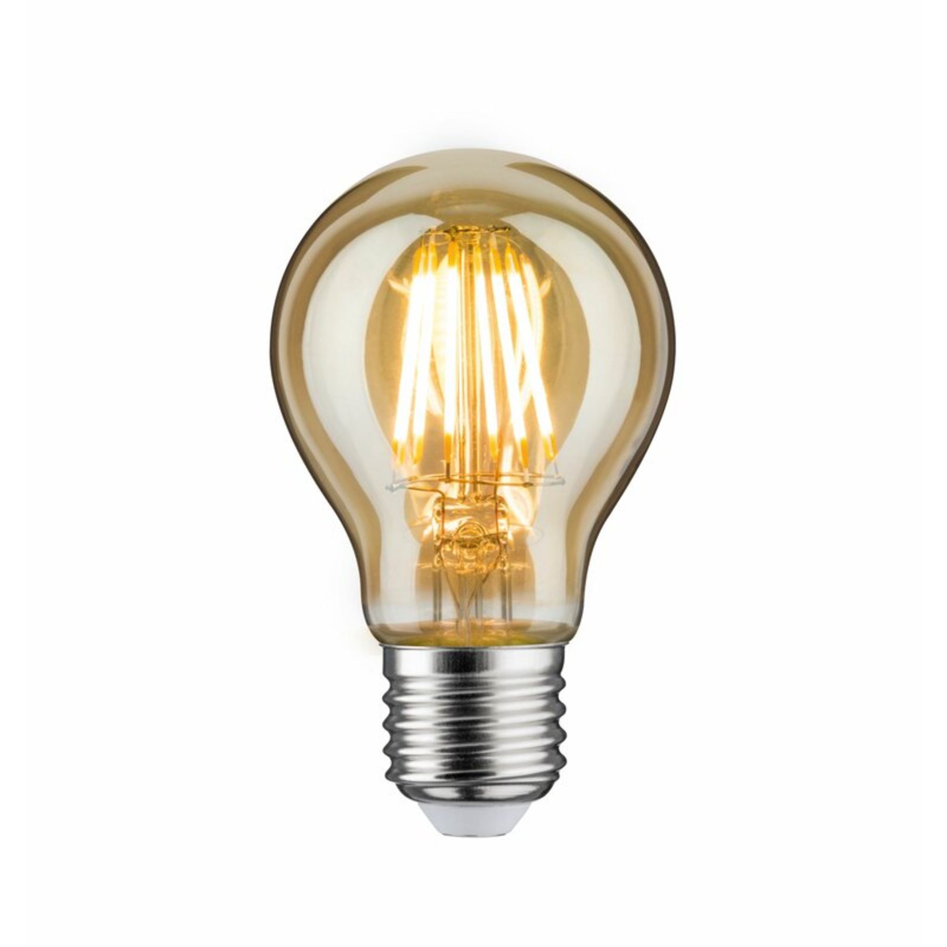 X2 6W E27 Dimmable LED Edison Light Bulb Amber - RRP £44.99