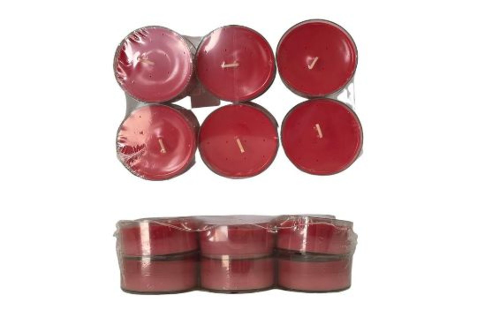 Pack Of 12 Red Candles