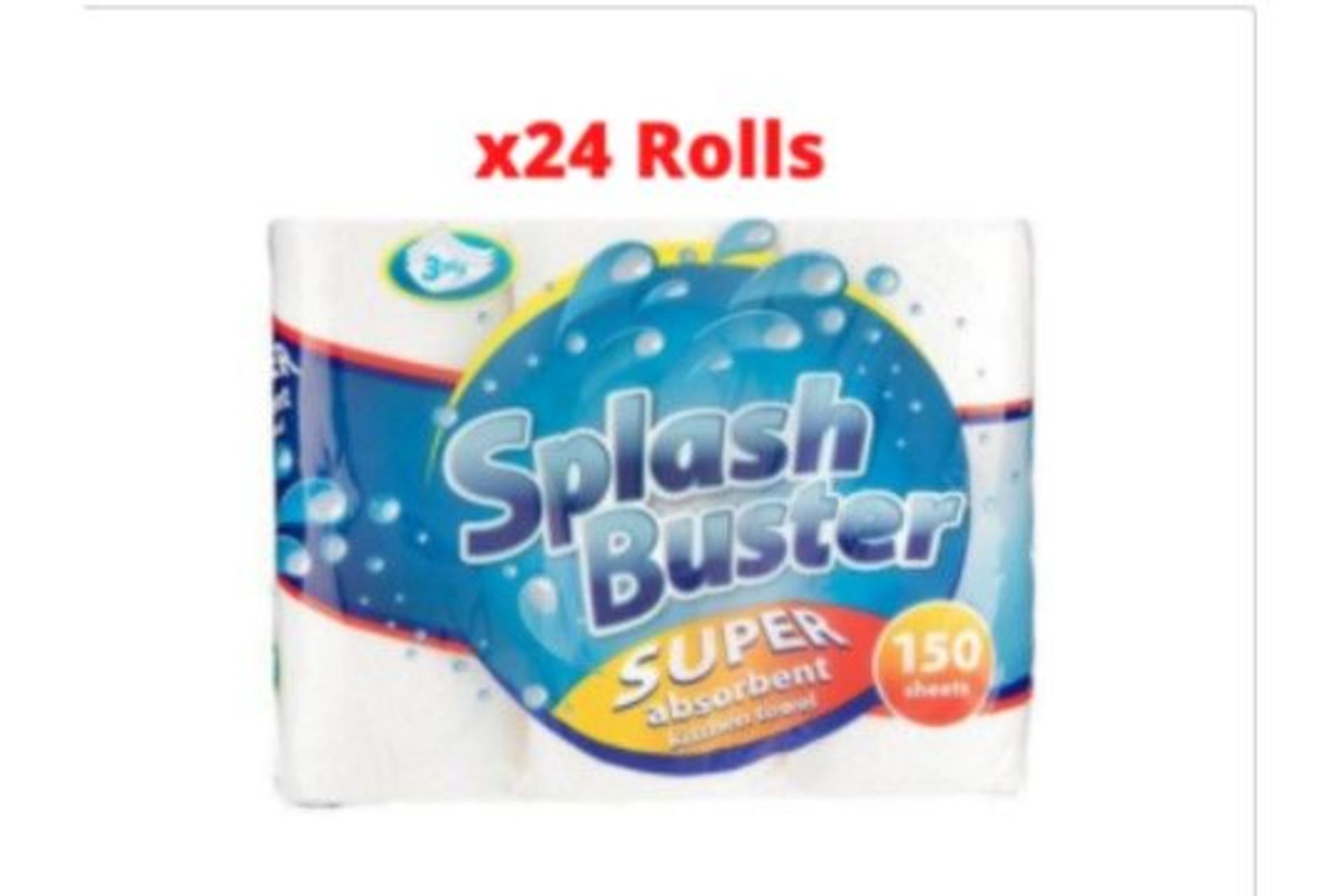 X24 Splash Kitchen Rolls RRP £79.99.