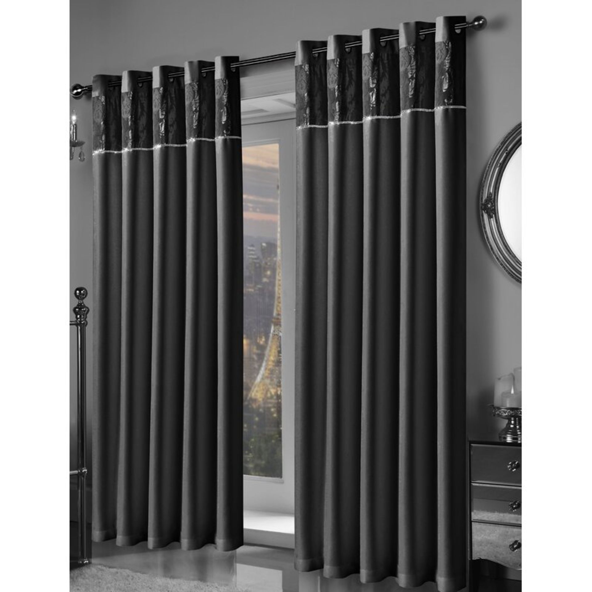 Crittendon Eyelet Blackout Thermal Curtains - RRP £100.00