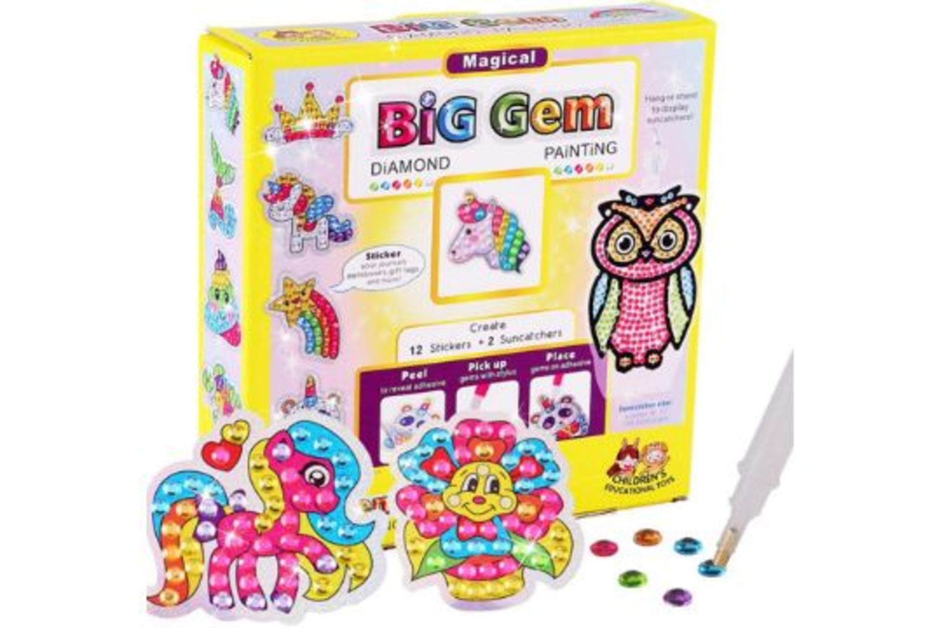 Big Gem Diamond Painting Kit - RRP £15.99.