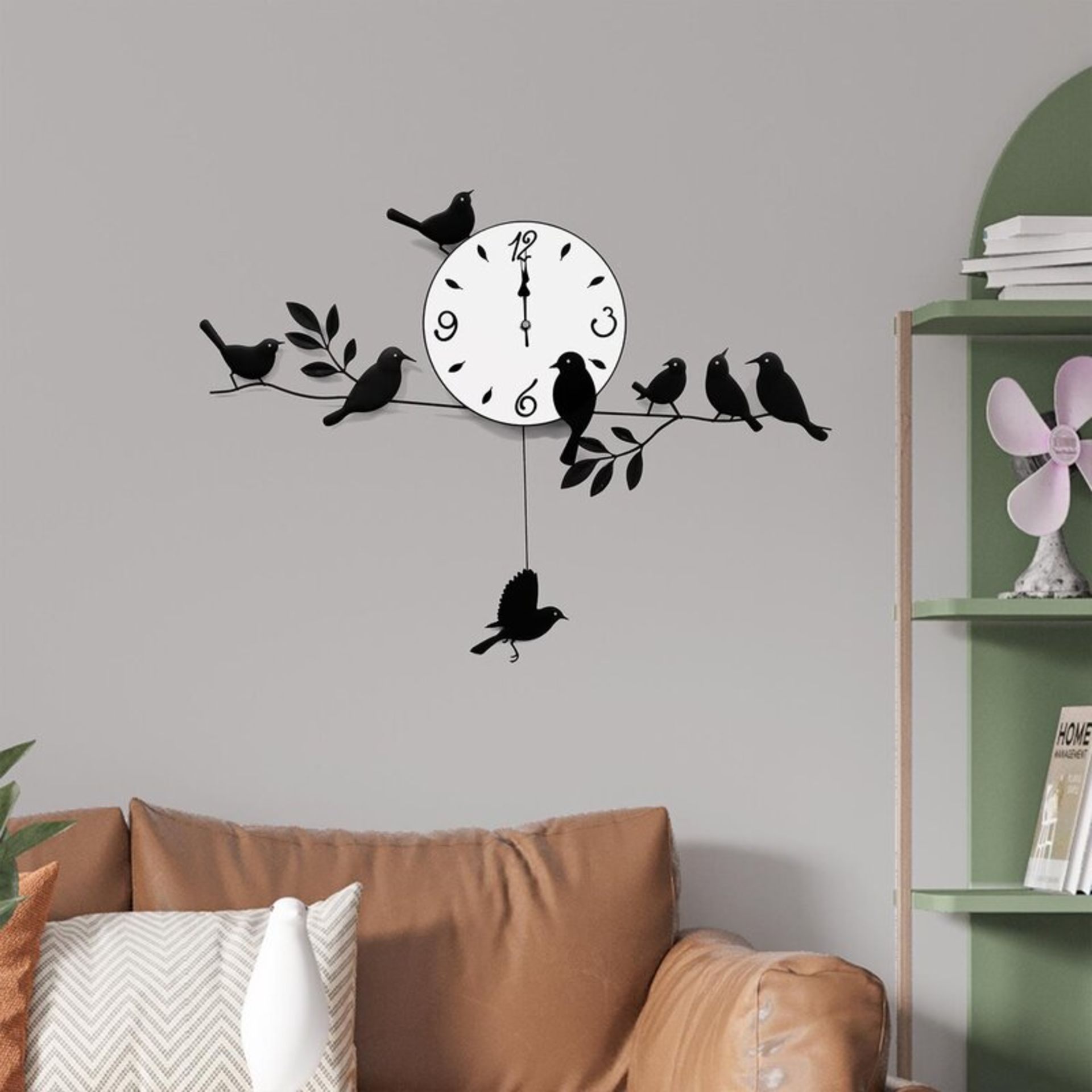 Oversized Marlee 70cm Wall Clock - RRP £39.99 - Image 3 of 5