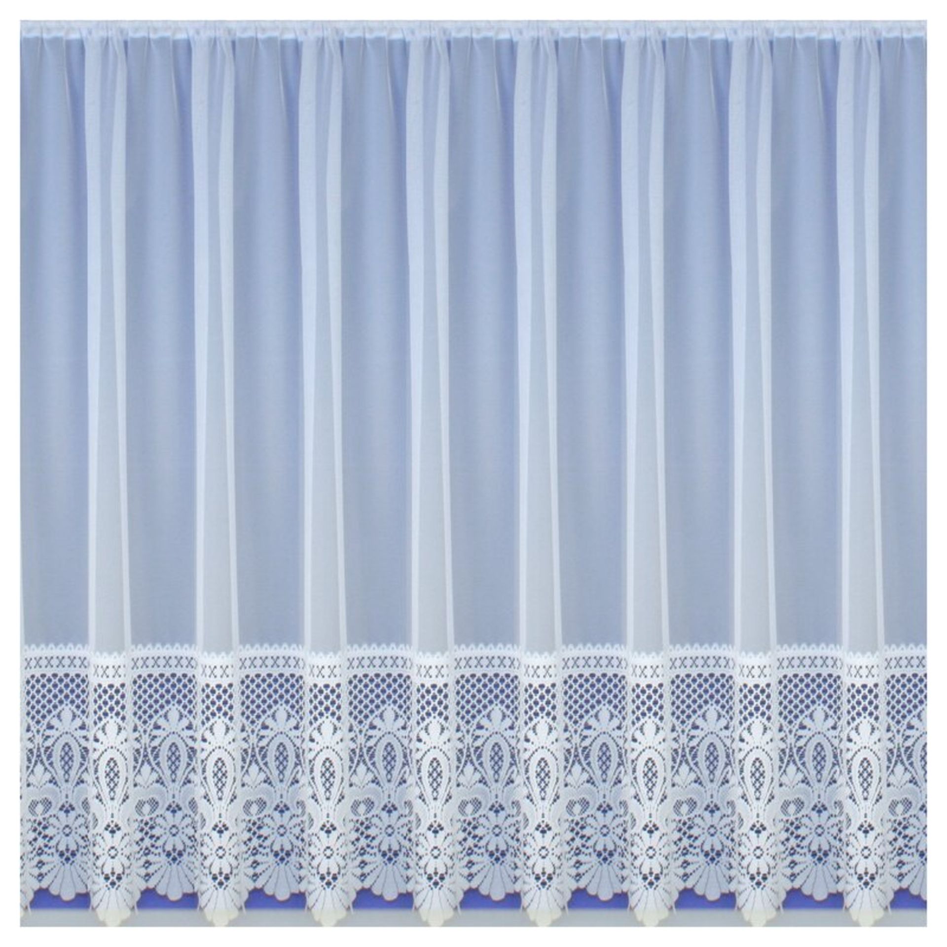 Willa Slot Top Semi Sheer Curtain - RRP £11.99