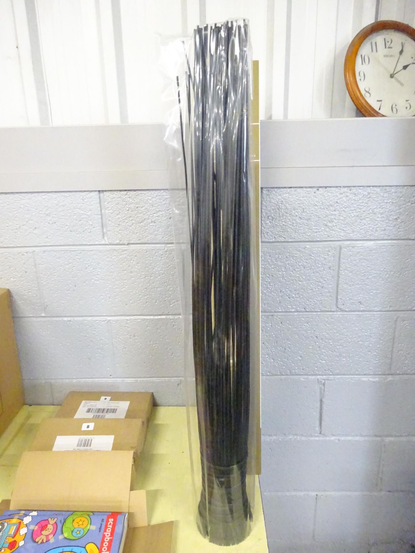 BLACK 100CM INDOOR BAMBOO LIGHT - NEW